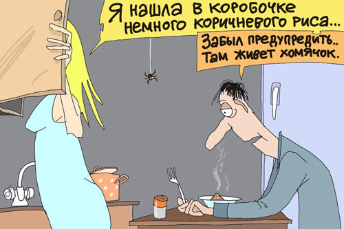 Немного коричневого риса