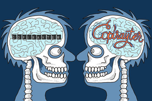 Правое и левое полушарие