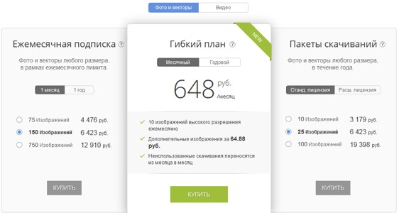 Тарифные планы