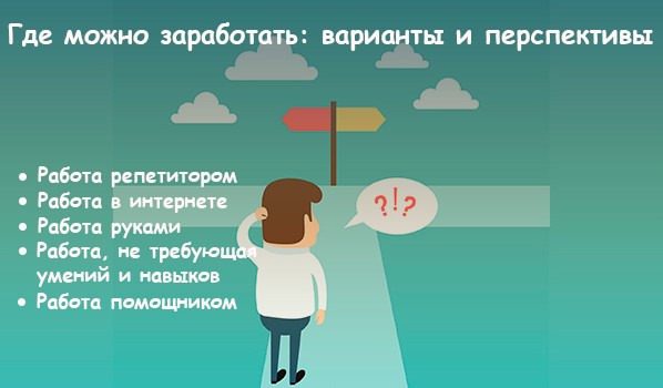 Где заработать, варианты и перспективы